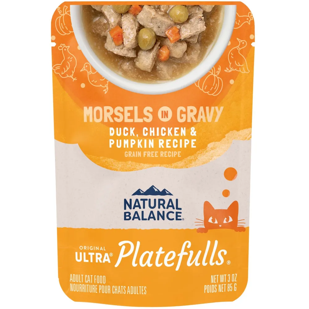 Discount Platefulls Duck, Chicken & Pumpkin Wet Cat Food Wet Food Cans, Pouches, Tetra Paks, Etc.