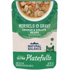 Outlet Platefulls Chicken & Giblets Wet Cat Food Wet Food Cans, Pouches, Tetra Paks, Etc.