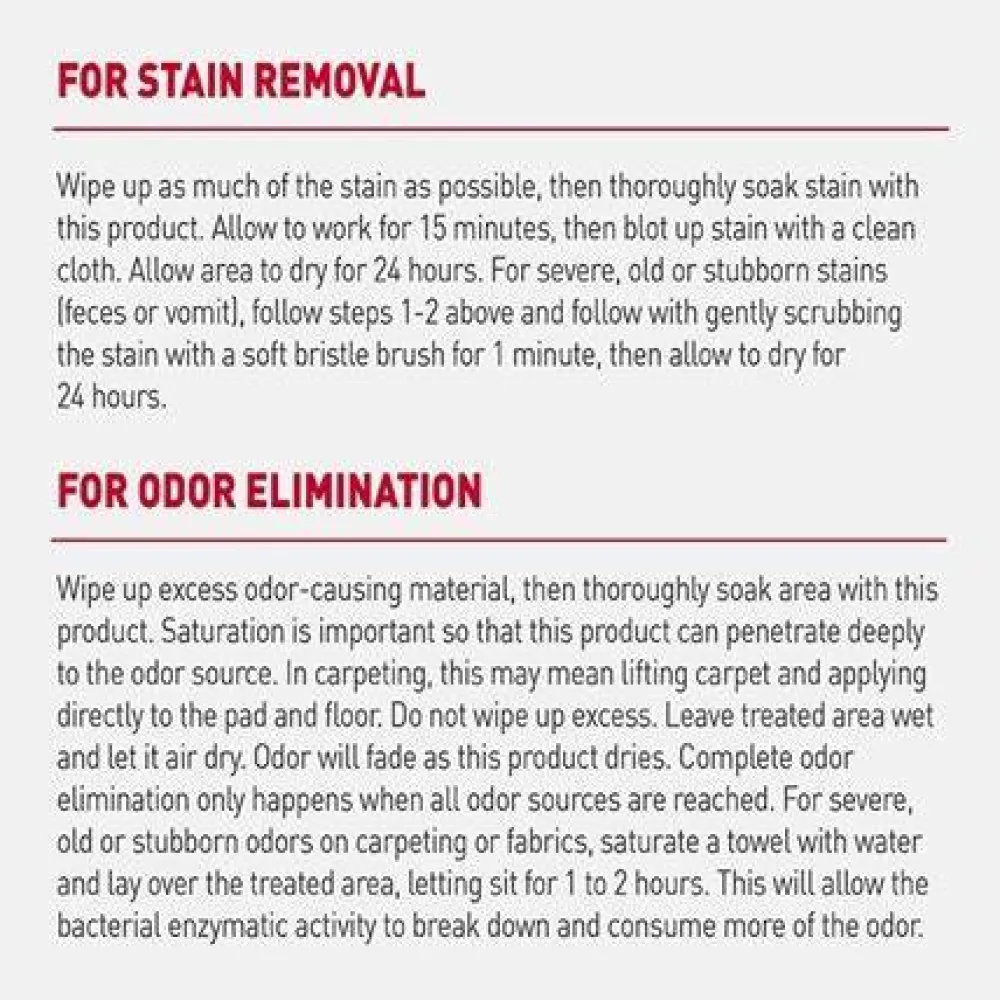 Outlet Advanced Dog Stain & Odor Foam Supplies Leashes, Collars, Beds, Flea & Tick, Etc.