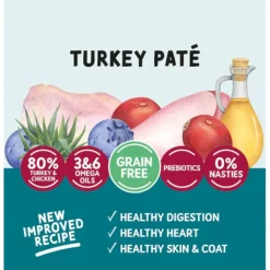 Hot Cat Adult Pouch Turkey Pate Wet Food Cans, Pouches, Tetra Paks, Etc.