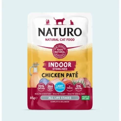 Hot Cat Indoor Spay/Neuter Pouch Chicken Pate Wet Food Cans, Pouches, Tetra Paks, Etc.
