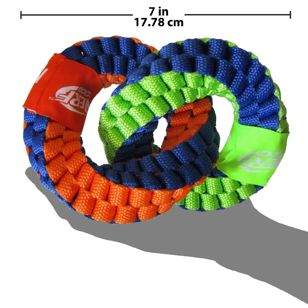 Hot Dog Braided Twisted 2-Ring Tug Supplies Leashes, Collars, Beds, Flea & Tick, Etc. | Toys Interactive, Plush, Etc.