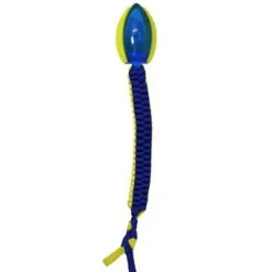 Online LED Nitro Blitz Football With Tail Blue & Green Supplies Leashes, Collars, Beds, Flea & Tick, Etc. | Toys Interactive, Plush, Etc.