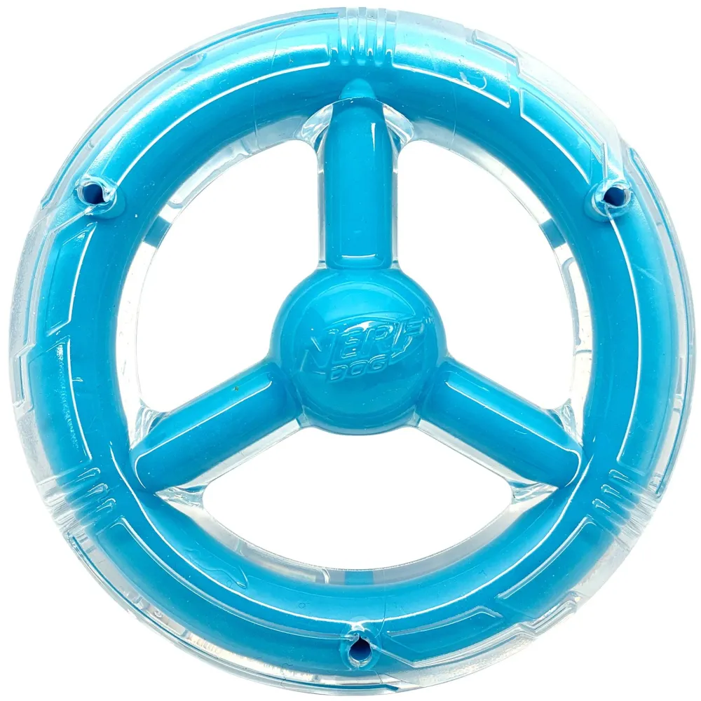 New Scentology Dog Toy Bacon & Peanut Butter Scented Blue Orbit Ring Supplies Leashes, Collars, Beds, Flea & Tick, Etc. | Toys Interactive, Plush, Etc.