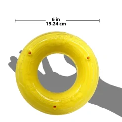 New Scentology Dog Toy Chicken Scented Large Yellow Ring Supplies Leashes, Collars, Beds, Flea & Tick, Etc. | Toys Interactive, Plush, Etc.