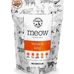 Clearance New Zealand Pet Food Meow Air Dried Treats Venison Lung Treats Crunchy, Soft, Lickable, Etc.