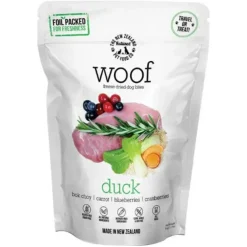 Discount New Zealand Pet Food Woof Freeze Dried Bites Duck Food Dry, Wet, Freeze Dried, Etc.