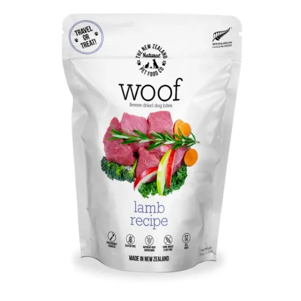 Fashion New Zealand Pet Food Woof Freeze Dried Bites Lamb Food Dry, Wet, Freeze Dried, Etc.