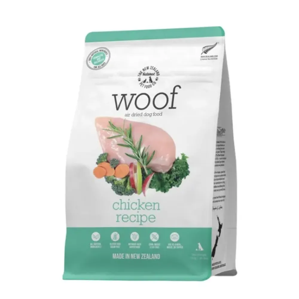 Clearance New Zealand Pet Food Woof Air Dried Food Chicken Food Dry, Wet, Freeze Dried, Etc.