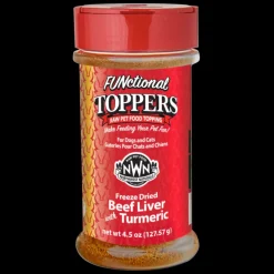 Discount Functional Beef Liver & Tumeric Food Dry, Wet, Freeze Dried, Etc.