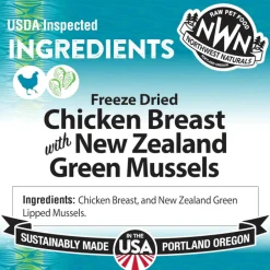 Hot Functional Chicken & Green Mussel Food Dry, Wet, Freeze Dried, Etc.
