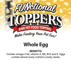 Hot Functional Topper Whole Egg Food Dry, Wet, Freeze Dried, Etc.