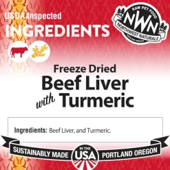 Discount Functional Beef Liver & Tumeric Food Dry, Wet, Freeze Dried, Etc.