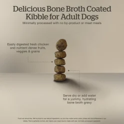 Online Good Gravy Salmon Coated in Bone Broth for Dogs Food Dry, Wet, Freeze Dried, Etc.