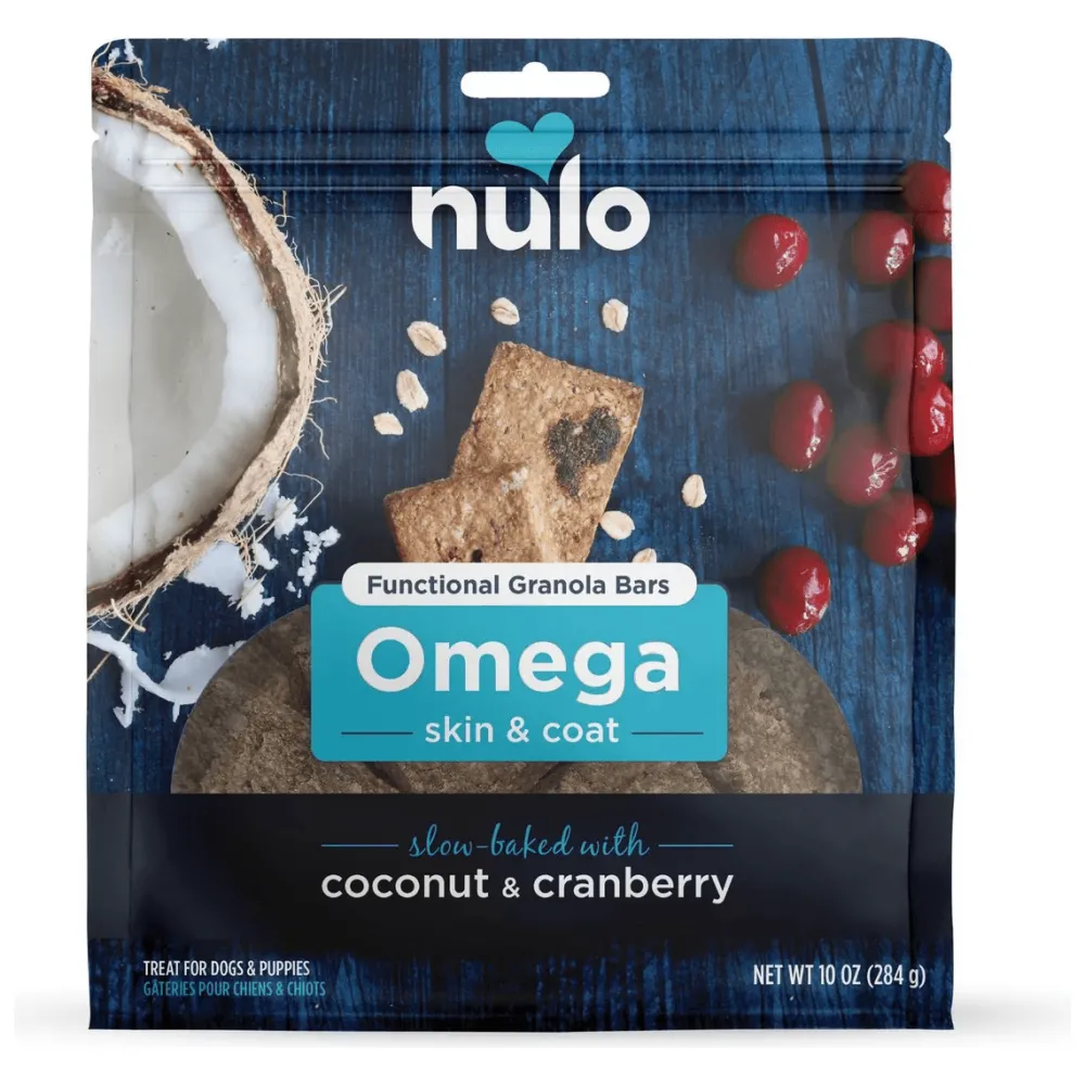 New Functional Granola Omega Skin & Coat Dog Treats Treats Treats & Chews