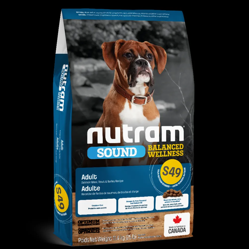 Hot Dog Sound Adult S49 Salmon, Trout & Barley Food Dry, Wet, Freeze Dried, Etc.