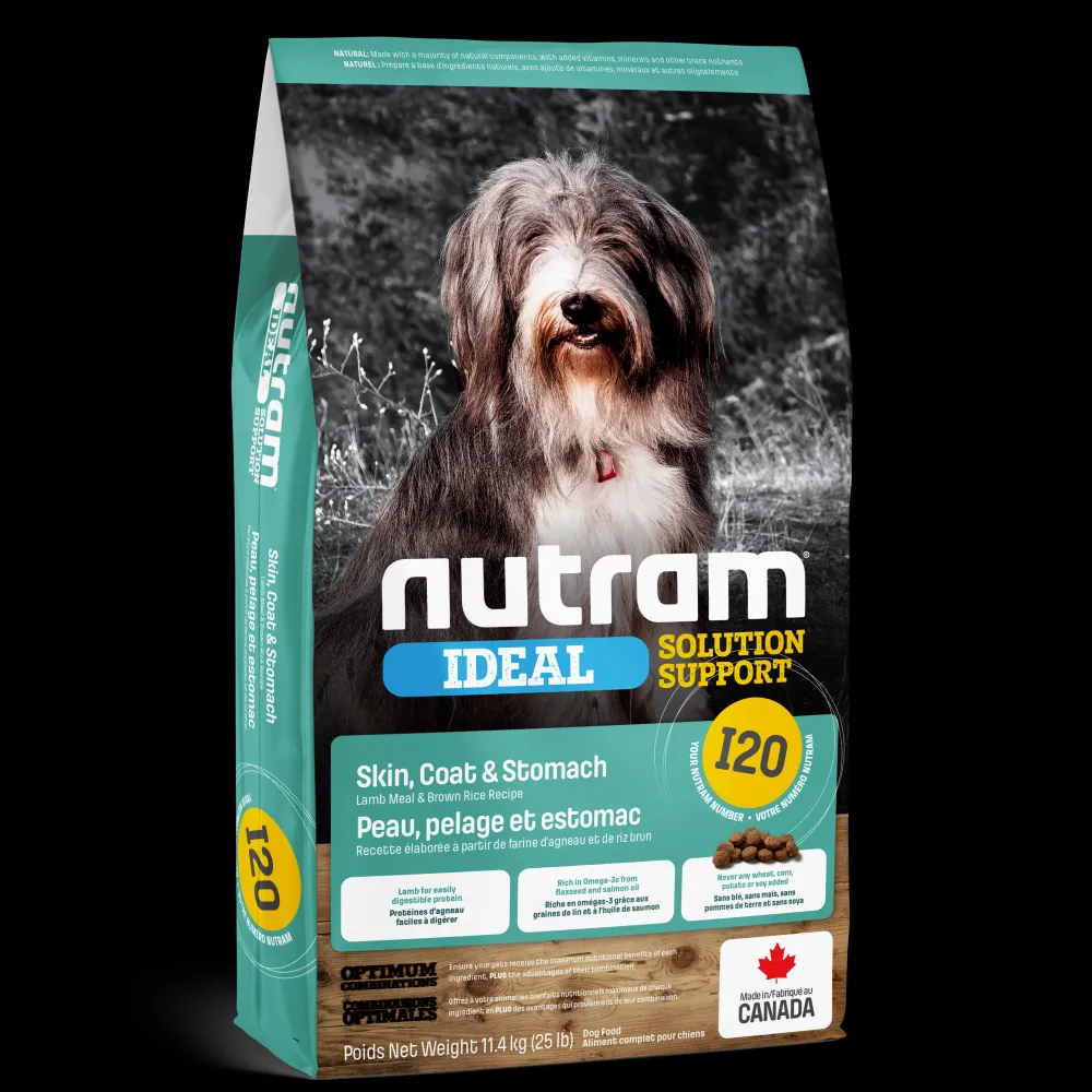 Fashion Ideal Solution I20 Skin, Coat, and Stomach Dog Food Lamb Meal & Brown Rice Food Dry, Wet, Freeze Dried, Etc.