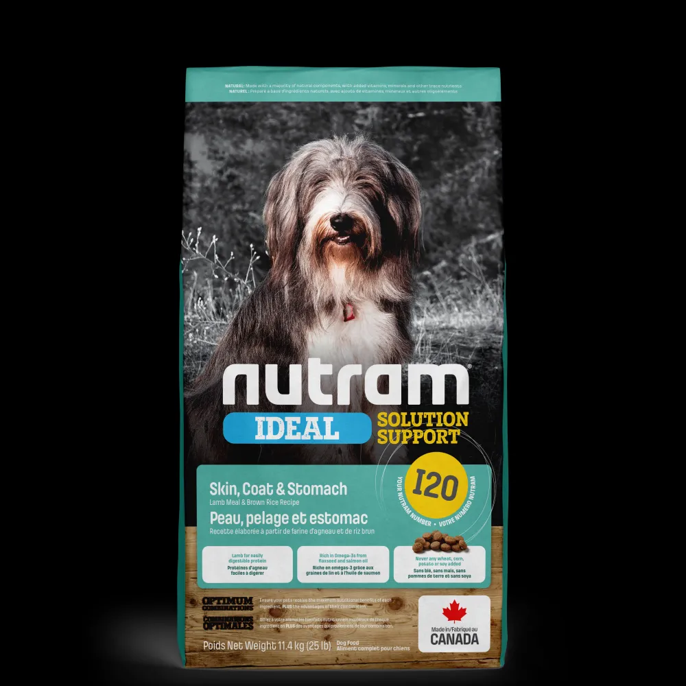 Fashion Ideal Solution I20 Skin, Coat, and Stomach Dog Food Lamb Meal & Brown Rice Food Dry, Wet, Freeze Dried, Etc.