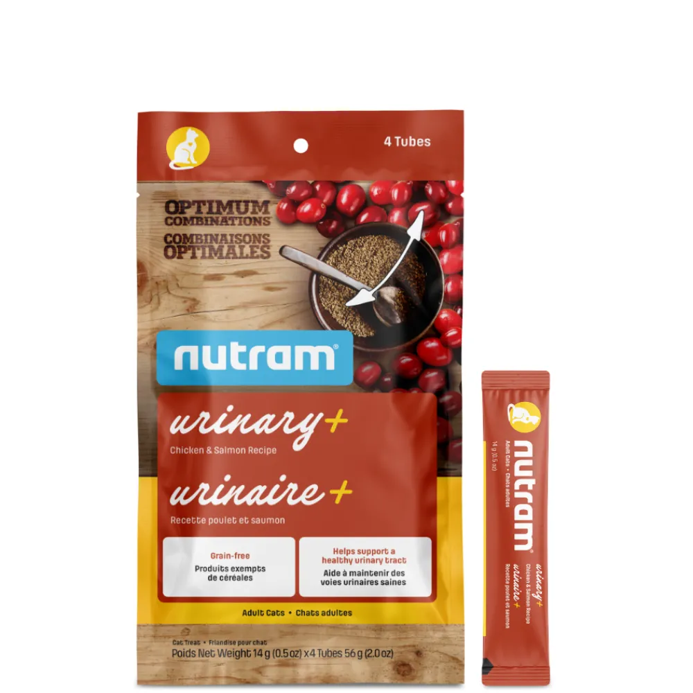 New Optimum Combinations Urinary+ Cat Tubes Treats Crunchy, Soft, Lickable, Etc.