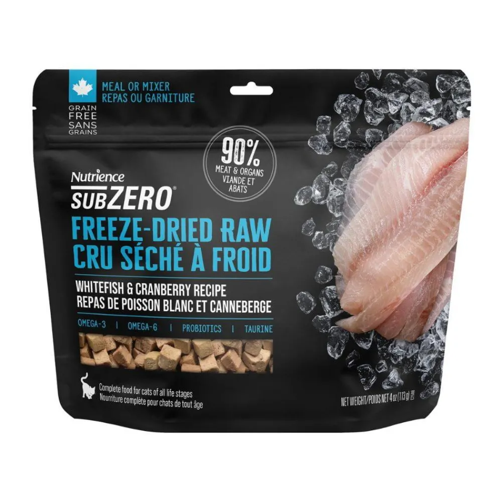 Discount Cat Grain Free Subzero Freeze Dried Raw Whitefish & Cranberry Dry Food Dry Cat Food