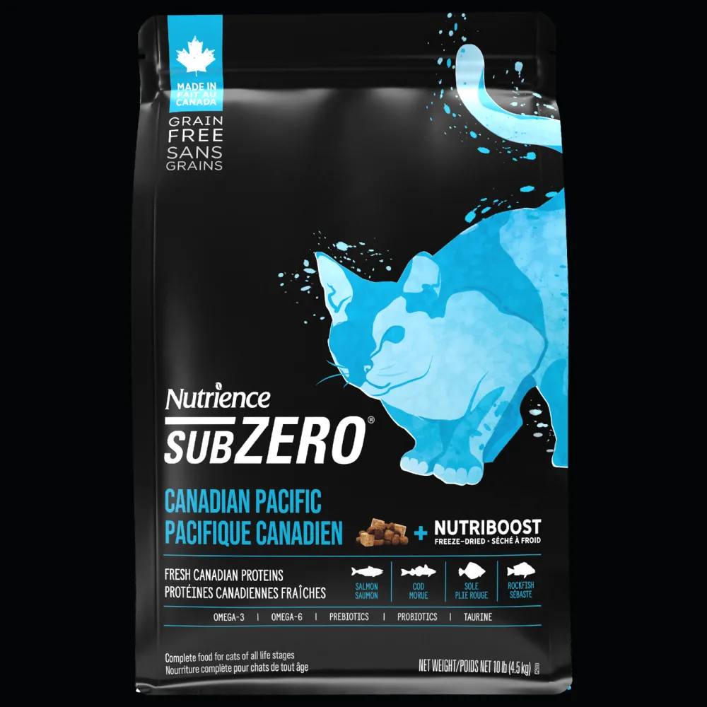 New Grain Free Cat Food SubZero Canadian Pacific Dry Food Dry Cat Food