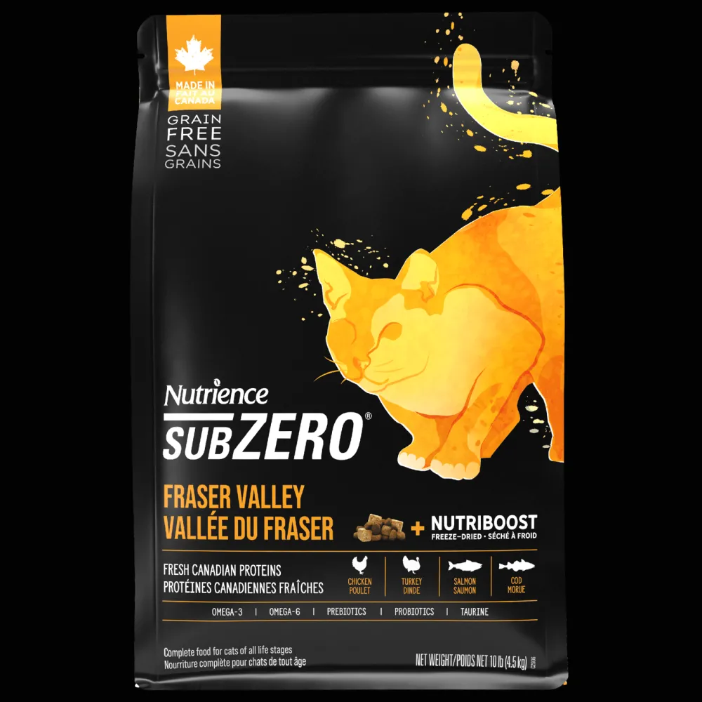 Sale Grain Free Cat Food SubZero Fraser Valley Dry Food Dry Cat Food