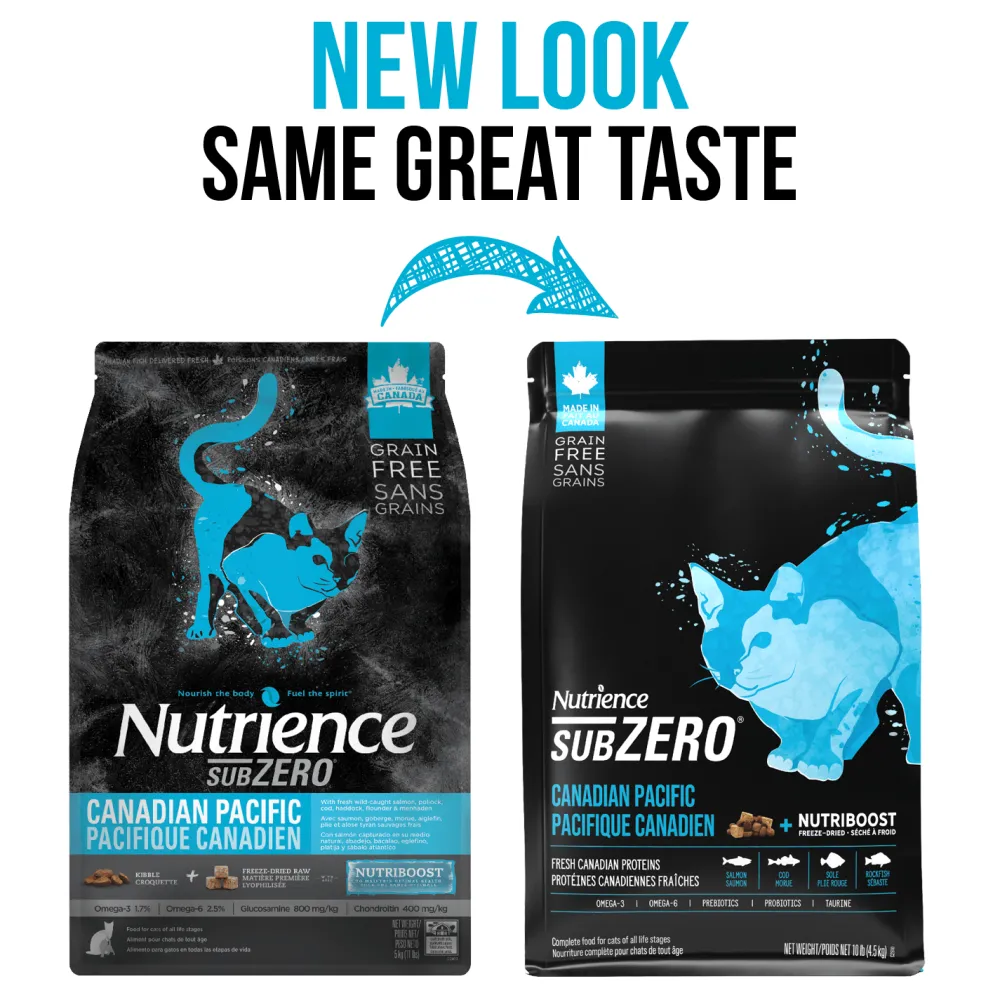 New Grain Free Cat Food SubZero Canadian Pacific Dry Food Dry Cat Food
