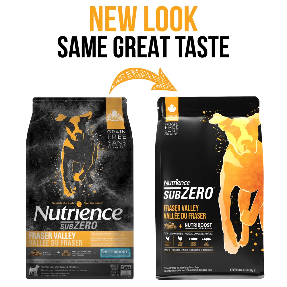 Online Grain Free Dog Food SubZero Fraser Valley Food Dry, Wet, Freeze Dried, Etc.