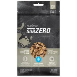 Clearance Grain Free SubZero Fraser Valley Cat Treats Chicken, Chicken Liver & Duck Liver Treats Crunchy, Soft, Lickable, Etc.