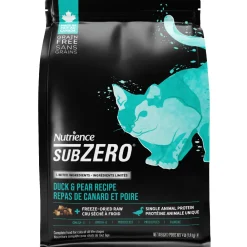 Hot Grain Free SubZero Duck & Pear Limited Ingredient Cat Food Dry Food Dry Cat Food
