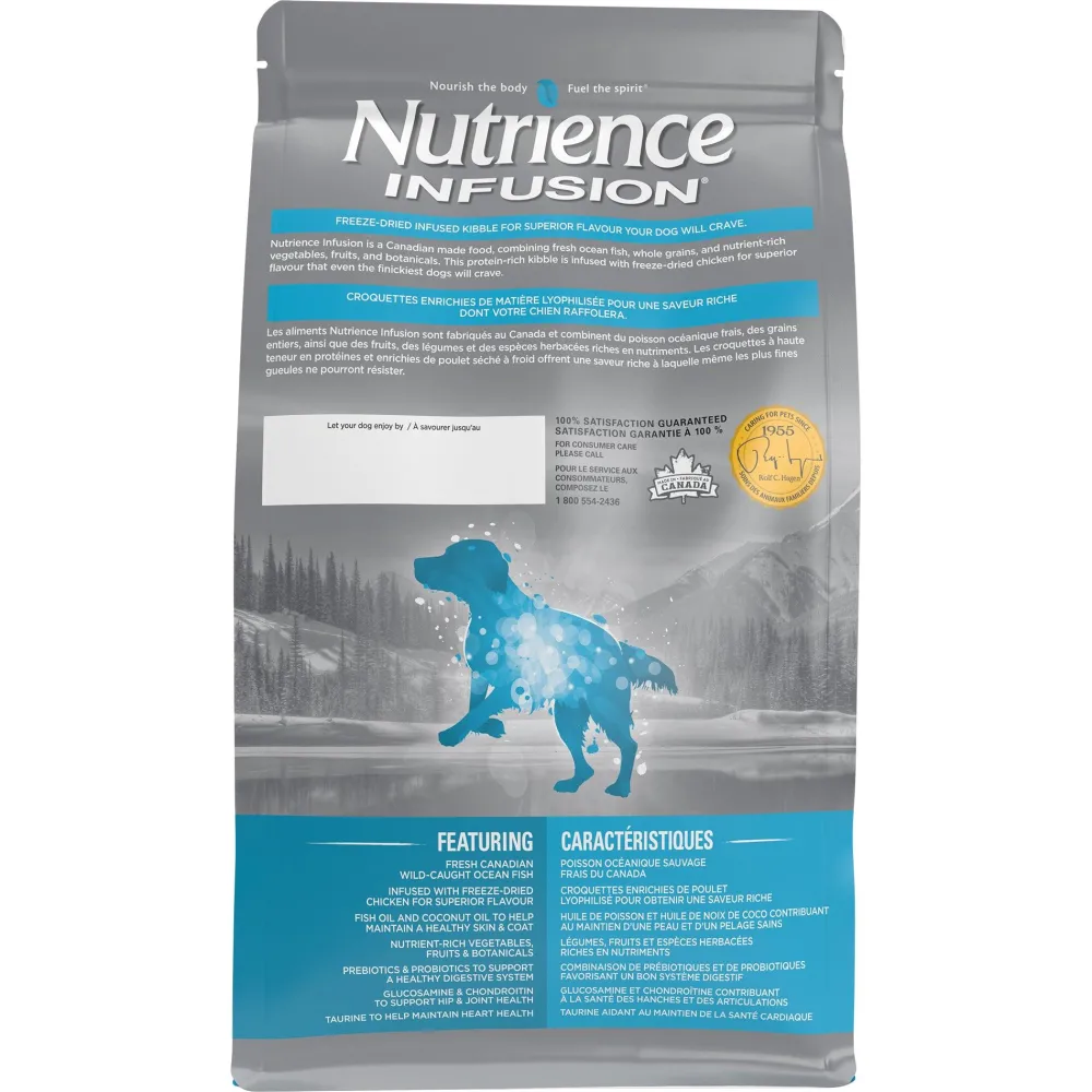 Fashion Infusion Healthy Adult Dog Ocean Fish Food Dry, Wet, Freeze Dried, Etc.