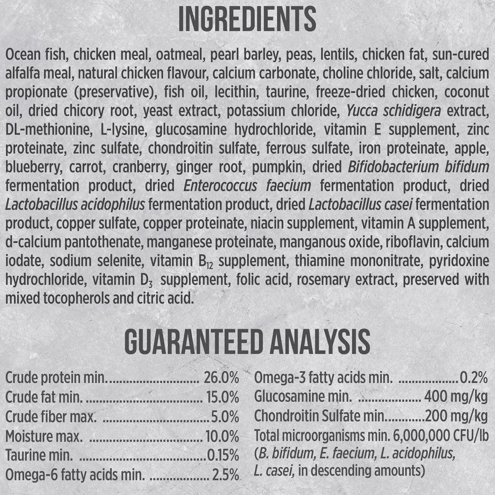 Fashion Infusion Healthy Adult Dog Ocean Fish Food Dry, Wet, Freeze Dried, Etc.