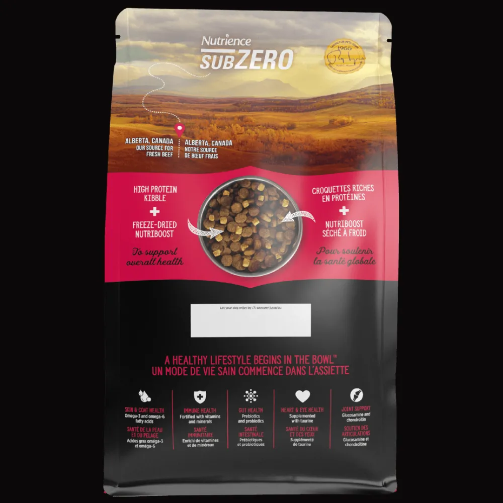 Best SubZero Prairie Red Large Breed Grain Free Dog Food Food Dry, Wet, Freeze Dried, Etc.