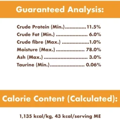 New Perfect Portions Adult Wet Cat Food Grain Free Chicken Paté Entrées Wet Food Cans, Pouches, Tetra Paks, Etc.
