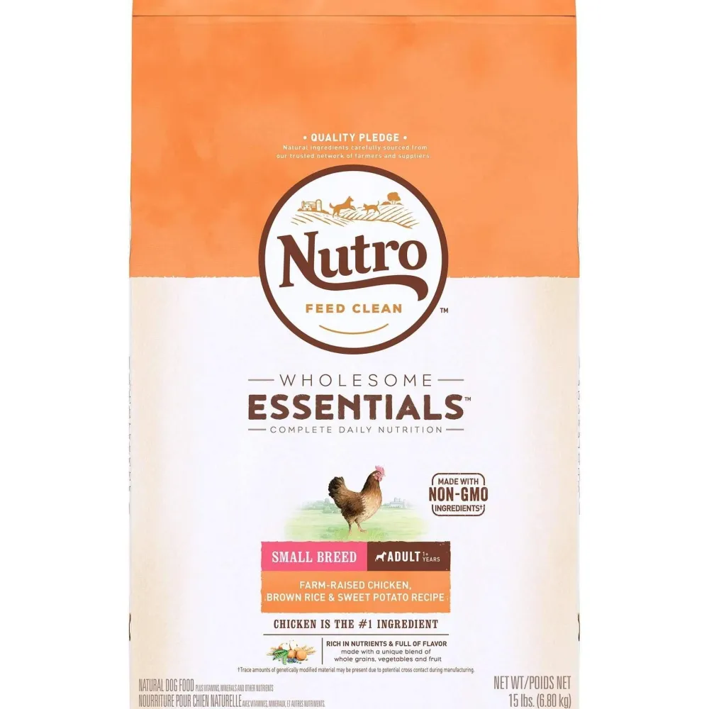 Fashion Wholesome Essentials Dog Food Adult Small Breed Chicken Food Dry, Wet, Freeze Dried, Etc.