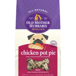 Clearance Classic Chicken Pot Pie Natural Mini Oven-Baked Biscuits Dog Treats Treats Treats & Chews