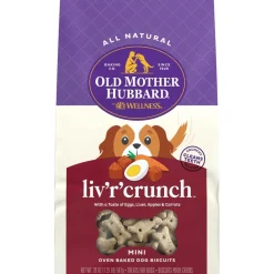New Classic Liv'R'Crunch Natural Mini Oven-Baked Biscuits Dog Treats Treats Treats & Chews