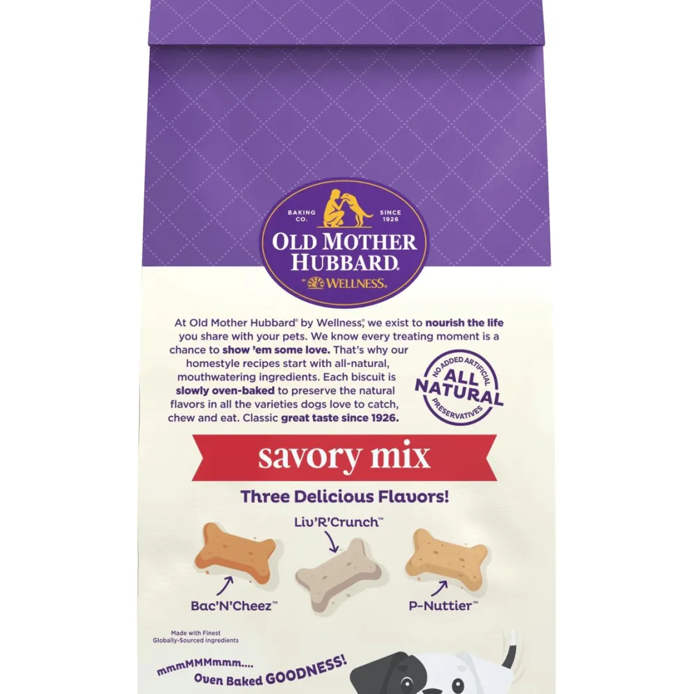 Online Classic Savory Mix Natural Mini Oven-Baked Biscuits Dog Treats Treats Treats & Chews