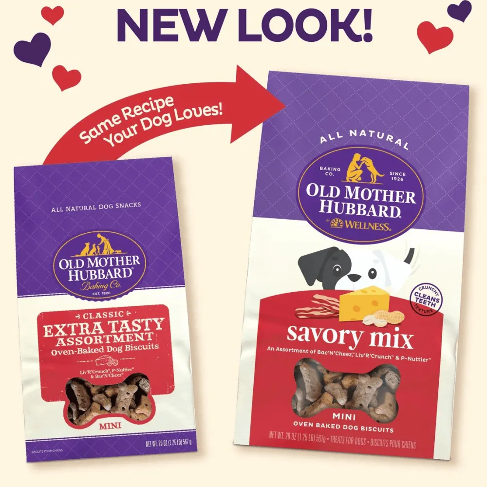 Online Classic Savory Mix Natural Mini Oven-Baked Biscuits Dog Treats Treats Treats & Chews