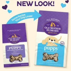 New Classic Puppy Natural Mini Oven-Baked Biscuits Dog Treats Treats Treats & Chews