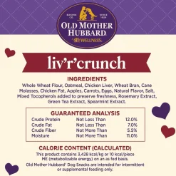 New Classic Liv'R'Crunch Natural Mini Oven-Baked Biscuits Dog Treats Treats Treats & Chews
