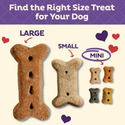 Online Classic Savory Mix Natural Mini Oven-Baked Biscuits Dog Treats Treats Treats & Chews