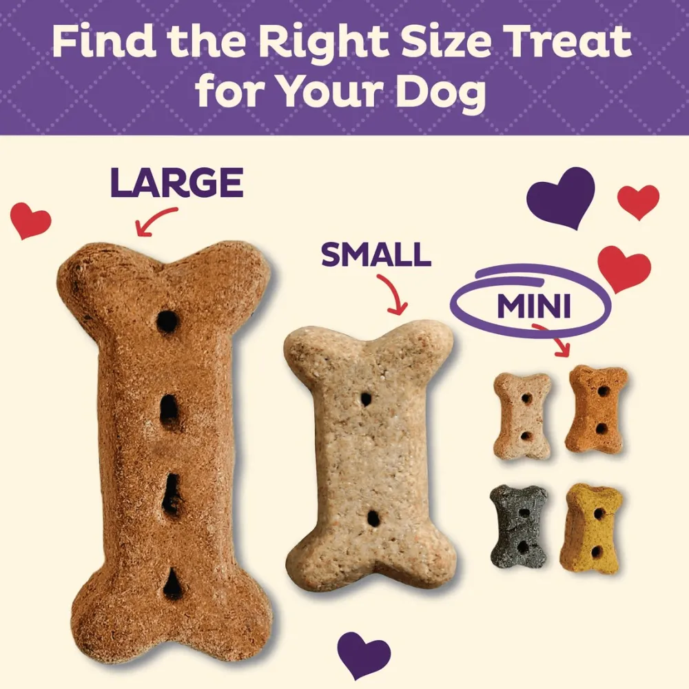 Online Classic Savory Mix Natural Mini Oven-Baked Biscuits Dog Treats Treats Treats & Chews