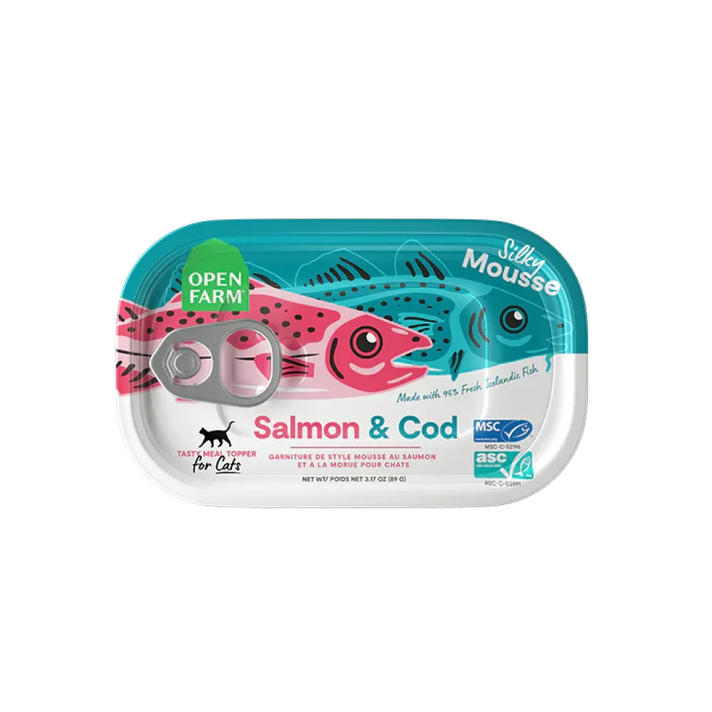 Online Cat Topper Salmon & Cod Dry Food Dry Cat Food