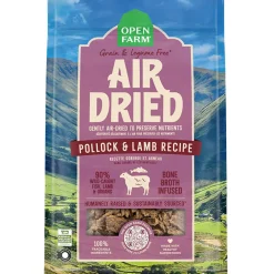 Online Dog Air Dried Pollock & Lamb Recipe Food Dry, Wet, Freeze Dried, Etc.