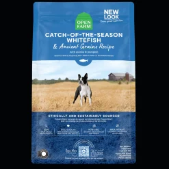 Hot Dog Catch Of The Season Whitefish & Ancient Grains Food Dry, Wet, Freeze Dried, Etc.