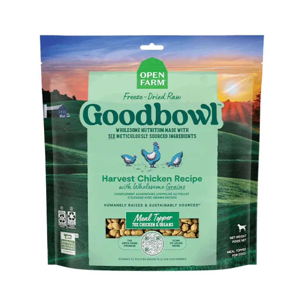 Discount Dog Food Goodbowl Harvest Chicken Freeze Dried Raw Toppers Food Dry, Wet, Freeze Dried, Etc.