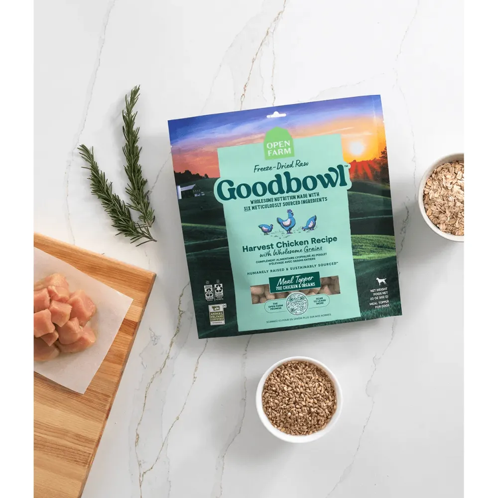 Discount Dog Food Goodbowl Harvest Chicken Freeze Dried Raw Toppers Food Dry, Wet, Freeze Dried, Etc.
