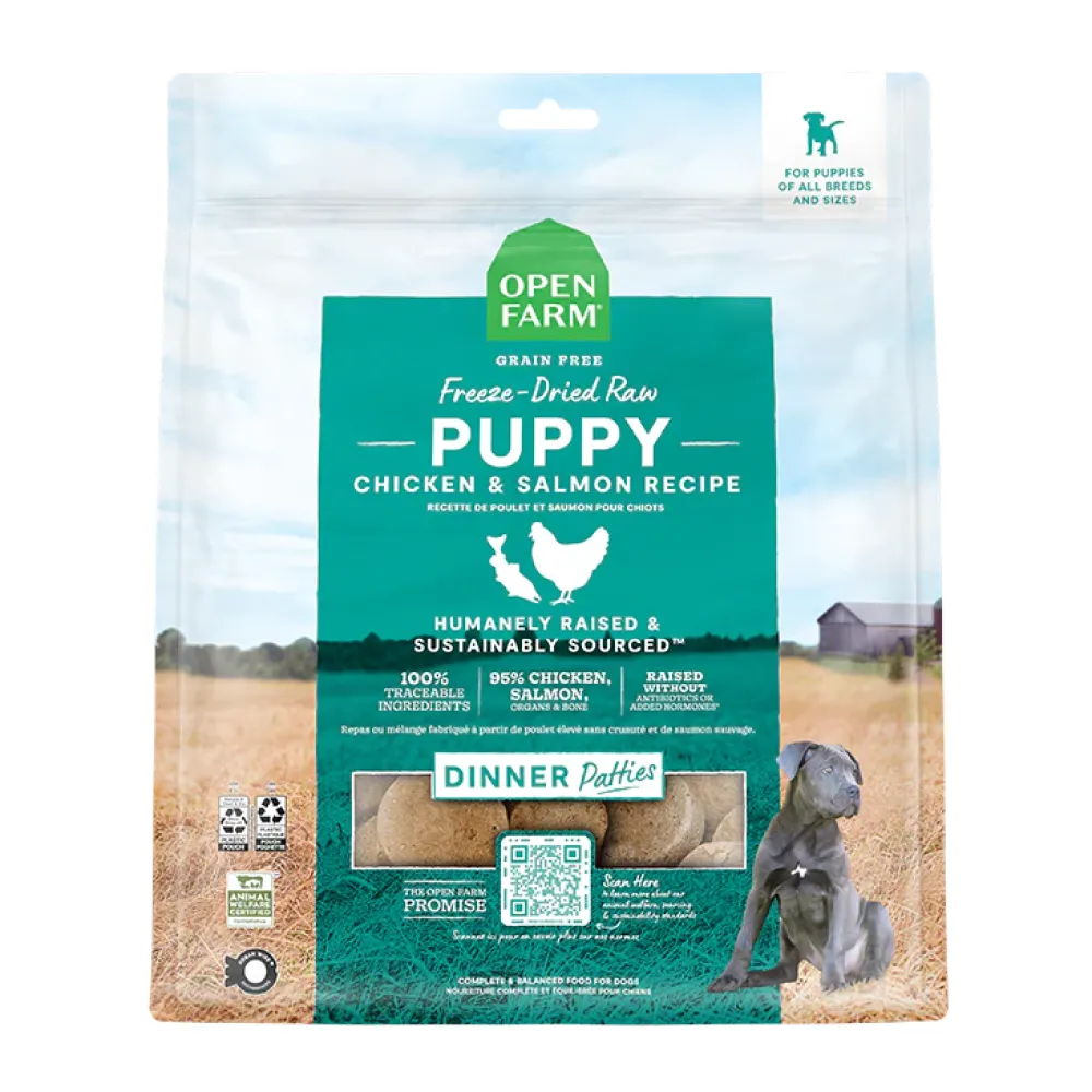 Sale Dog Freeze Dried Patties Puppy Chicken & Salmon Food Dry, Wet, Freeze Dried, Etc.