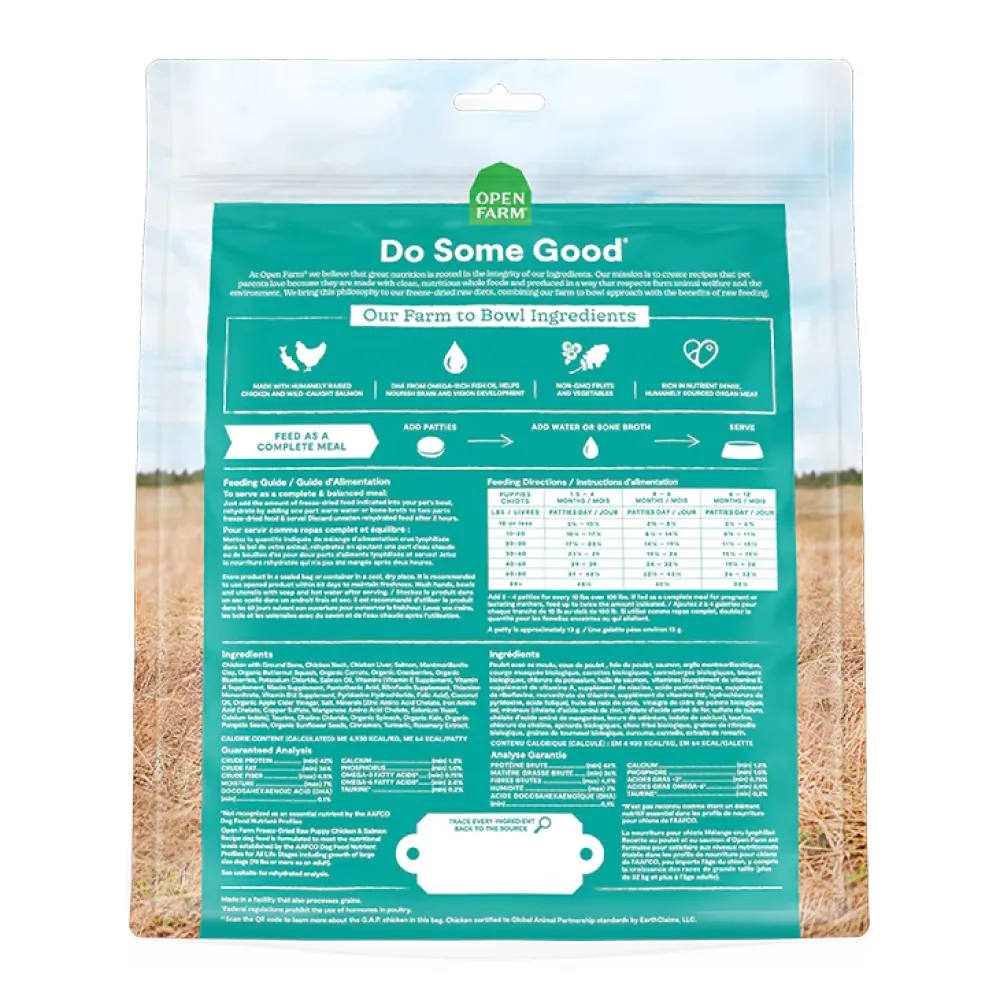 Sale Dog Freeze Dried Patties Puppy Chicken & Salmon Food Dry, Wet, Freeze Dried, Etc.